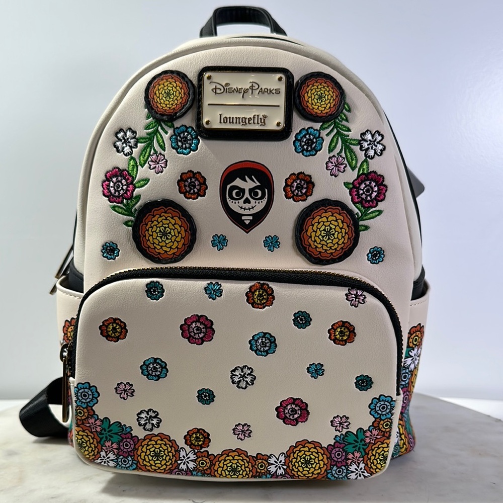 Disney Cream Tsum Tsum Backpack with Playful Design